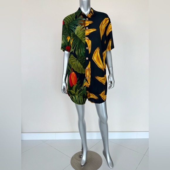 Tops - NWT!!! FARM 2 pieces women set blouse/ shorts size S Retail 195$